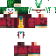 Minecraft skin texture, 64x64 pixels