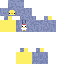 Minecraft skin texture, 64x64 pixels