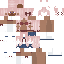 Minecraft skin texture, 64x64 pixels