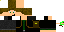 Minecraft skin texture, 64x32 legacy pixels