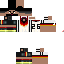 Minecraft skin texture, 64x64 pixels