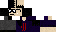 Minecraft skin texture, 64x32 legacy pixels