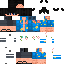 Minecraft skin texture, 64x64 pixels