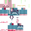 Minecraft skin texture, 64x64 pixels
