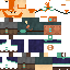 Minecraft skin texture, 64x64 pixels