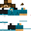 Minecraft skin texture, 64x64 pixels