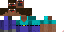 Minecraft skin texture, 64x32 legacy pixels