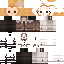 Minecraft skin texture, 64x64 pixels