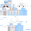 Minecraft skin texture, 64x64 pixels
