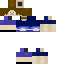 Minecraft skin texture, 64x64 pixels