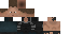 Minecraft skin texture, 64x32 legacy pixels