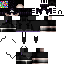 Minecraft skin texture, 64x64 pixels
