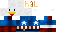 Minecraft skin texture, 64x32 legacy pixels