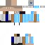 Minecraft skin texture, 64x64 pixels