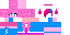 Minecraft skin texture, 64x32 legacy pixels