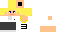 Minecraft skin texture, 64x32 legacy pixels