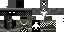 Minecraft skin texture, 64x32 legacy pixels