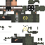 Minecraft skin texture, 64x64 pixels