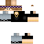 Minecraft skin texture, 64x64 pixels