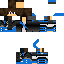 Minecraft skin texture, 64x64 pixels