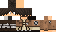 Minecraft skin texture, 64x32 legacy pixels