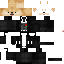 Minecraft skin texture, 64x64 pixels