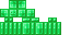 Minecraft skin texture, 64x32 legacy pixels