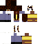 Minecraft skin texture, 64x64 pixels