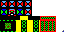 Minecraft skin texture, 64x32 legacy pixels