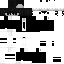 Minecraft skin texture, 64x64 pixels