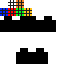 Minecraft skin texture, 64x64 pixels