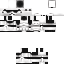 Minecraft skin texture, 64x64 pixels