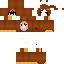 Minecraft skin texture, 64x64 pixels