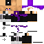 Minecraft skin texture, 64x64 pixels