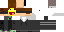 Minecraft skin texture, 64x32 legacy pixels