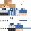 Minecraft skin texture, 64x64 pixels