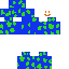 Minecraft skin texture, 64x64 pixels