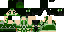 Minecraft skin texture, 64x32 legacy pixels