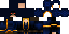 Minecraft skin texture, 64x32 legacy pixels