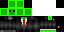 Minecraft skin texture, 64x32 legacy pixels