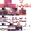 Minecraft skin texture, 64x64 pixels
