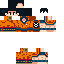 Minecraft skin texture, 64x64 pixels
