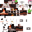 Minecraft skin texture, 64x64 pixels