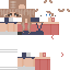 Minecraft skin texture, 64x64 pixels
