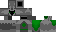 Minecraft skin texture, 64x32 legacy pixels