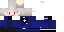 Minecraft skin texture, 64x32 legacy pixels