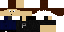Minecraft skin texture, 64x32 legacy pixels