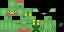 Minecraft skin texture, 64x32 legacy pixels