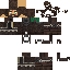 Minecraft skin texture, 64x64 pixels