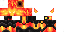 Minecraft skin texture, 64x32 legacy pixels